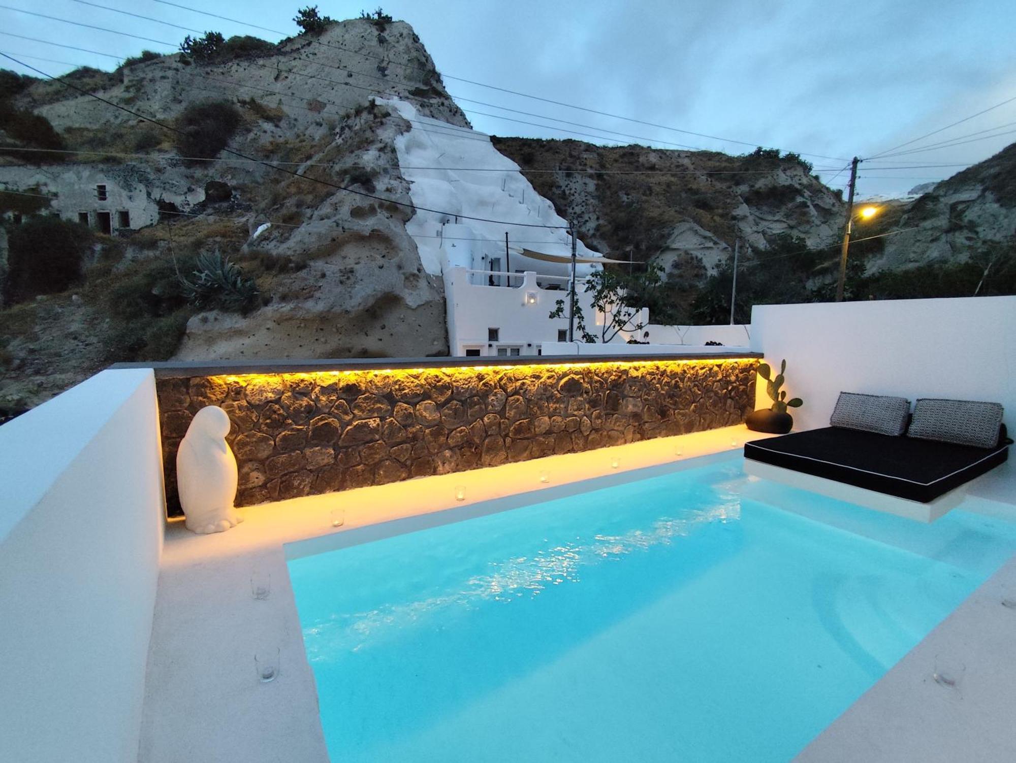 The Magic Luxury Cave Suites Vóthon エクステリア 写真