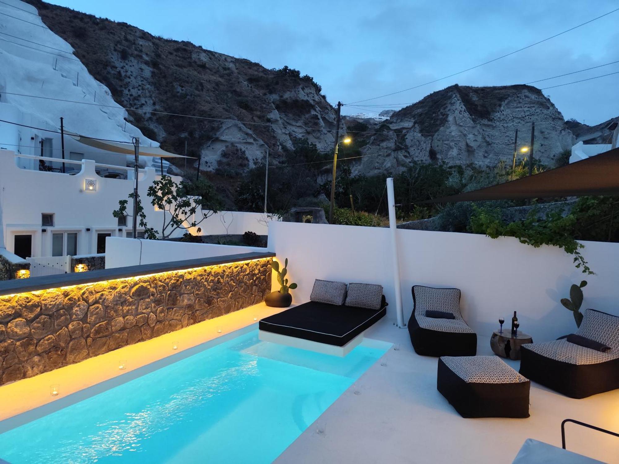 The Magic Luxury Cave Suites Vóthon エクステリア 写真